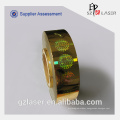 Hot selling digital hologram hot stamping foil sticker for textile